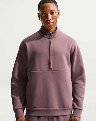 Nike 24.7 ImpossiblySoft Men's Dri-FIT 1/2-Zip Top. Nike FI